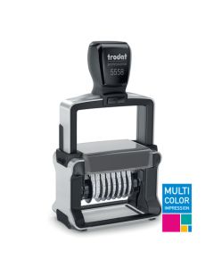 Multicolor Professional 5558/PL szám + szövegbélyegző